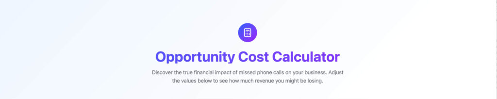 Missed Call Calculator